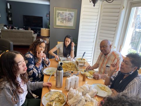 Around the table