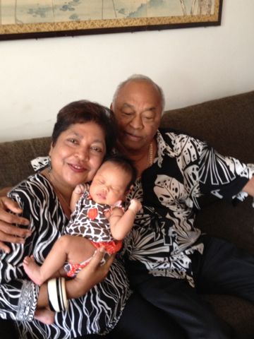 Shanti, Gabe, and the baby