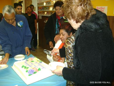 Shanti's 60th — the cake